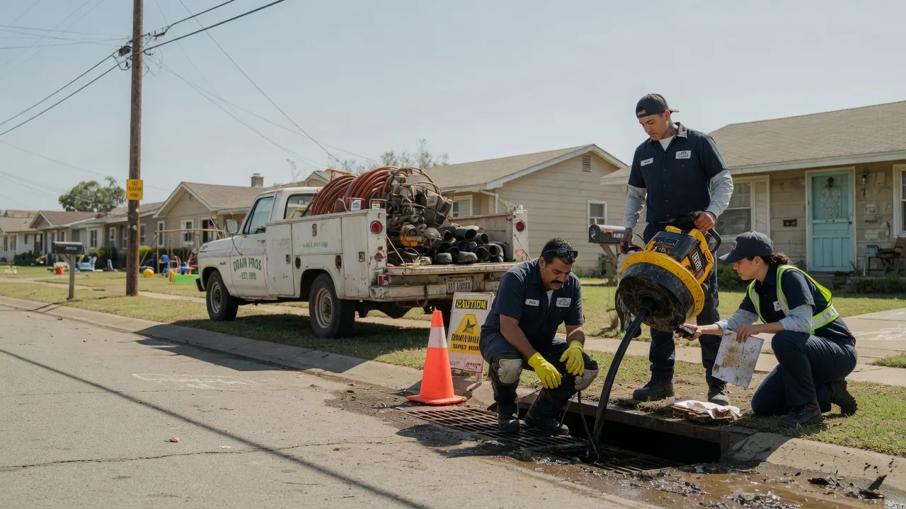 Drain Cleaning in Deport, TX near me